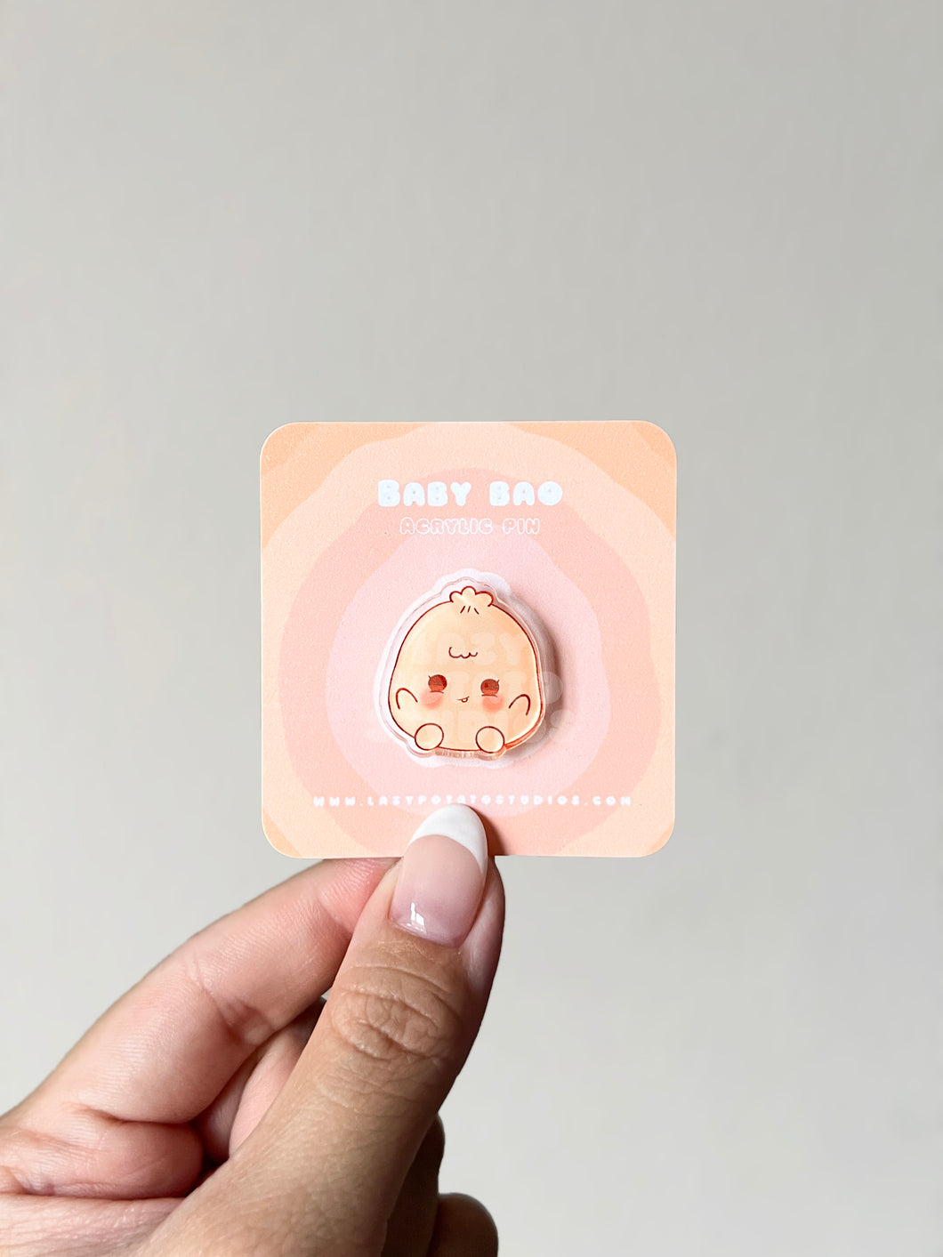 Baby Bao Acrylic Pin