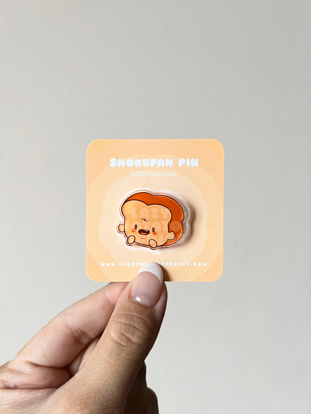 Shokupan Acrylic Pin